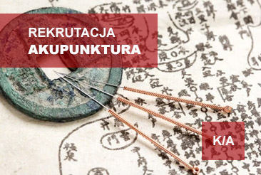 Rekrutacja – Akupunktura – grupa Ka – 2024-2027